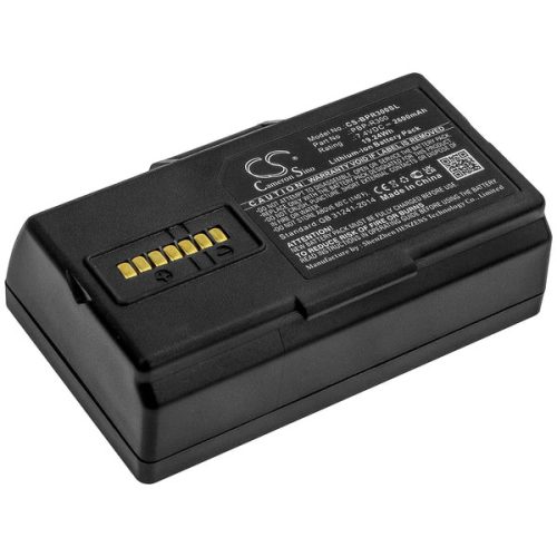 Bixolon PBP-R300 helyettesítő nyomtató akkumulátor (Li-Ion, 2600mAh / 19.24Wh, 7.4V) - Utángyártott