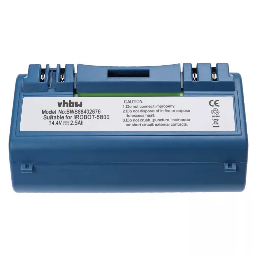 iRobot Scooba 330, 340 készülékekhez takarítógép akkumulátor (NiMh, 2500mAh / 36Wh, 14.4V) - Utángyártott