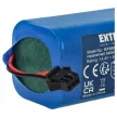 Eufy PA04 helyettesítő takarítógép akkumulátor (Li-Ion, 3400mAh / 48.96Wh, 14.4V) - Utángyártott