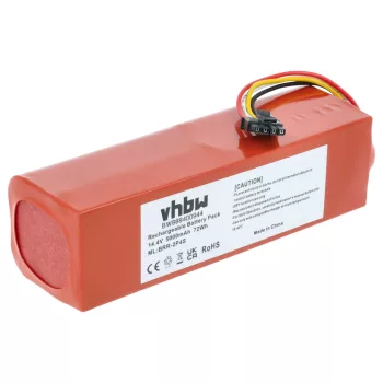   Xiaomi BRR-2P4S-5200S helyettesítő takarítógép akkumulátor (Li-Ion, 5000mAh / 72Wh, 14.4V) - Utángyártott