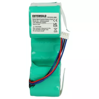   Ecovacs 10001568 helyettesítő takarítógép akkumulátor (NiMh, 3500mAh / 42Wh, 12V) - Utángyártott