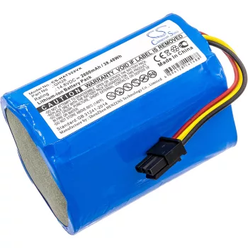   Haier GH28 helyettesítő takarítógép akkumulátor (Li-Ion, 2600mAh / 38.48Wh, 14.8V) - Utángyártott