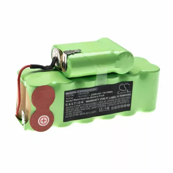   Hoover 49005889 helyettesítő takarítógép akkumulátor (NiMh, 2000mAh / 36Wh, 18V) - Utángyártott