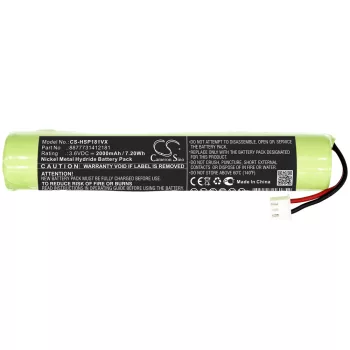   Hurricane 8877731412181 helyettesítő takarítógép akkumulátor (NiMh, 2000mAh / 7.2Wh, 3.6V) - Utángyártott