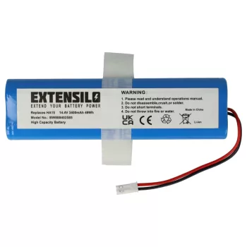   iLife 18650B4-4S1P-AGX-2 helyettesítő takarítógép akkumulátor (Li-Ion, 3400mAh / 49Wh, 14.4V) - Utángyártott