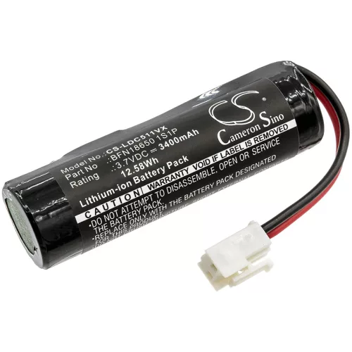 Leifheit BFN18650 1S1P helyettesítő takarítógép akkumulátor (Li-Ion, 3400mAh / 12.58Wh, 3.7V) - Utángyártott