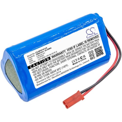 Medion ICP186500-15F-M-3S1P-S helyettesítő takarítógép akkumulátor (Li-Ion, 2600mAh / 28.08Wh, 10.8V) - Utángyártott