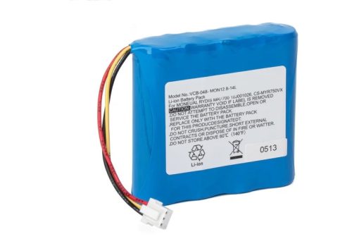 Moneual 12J003633 helyettesítő takarítógép akkumulátor (Li-Ion, 1400mAh / 17.92Wh, 12.8V) - Utángyártott