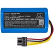Proscenic VR1717 helyettesítő takarítógép akkumulátor (Li-Ion, 2600mAh / 38.48Wh, 14.8V) - Utángyártott