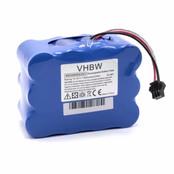   Cleanna XR210 készülékhez takarítógép akkumulátor (NiMh, 1500mAh / 21.6Wh, 14.4V) - Utángyártott