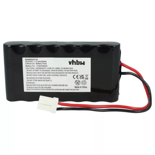 Ambrogio L15 készülékhez szerszámgép akkumulátor (Li-Ion, 2500mAh / 65Wh, 25.9V) - Utángyártott