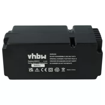   Yard Force 862615 18650-20Q készülékhez takarítógép akkumulátor (Li-Ion, 1500mAh / 38Wh, 25.2V) - Utángyártott