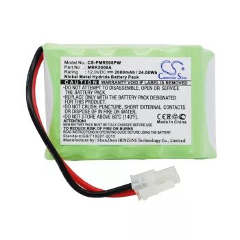   Robomow RS612, RS625 készülékekhez szerszámgép akkumulátor (NiMh, 2000mAh / 24Wh, 12V) - Utángyártott