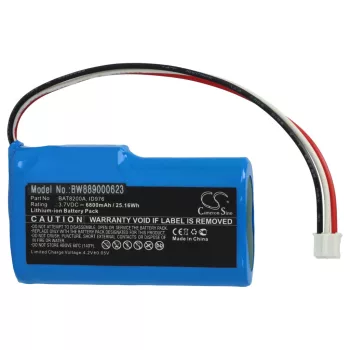   Robomow BAT8200A helyettesítő szerszámgép akkumulátor (Li-Ion, 6800mAh / 25.16Wh, 3.7V) - Utángyártott