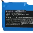 Robomow BAT8200A helyettesítő szerszámgép akkumulátor (Li-Ion, 6800mAh / 25.16Wh, 3.7V) - Utángyártott