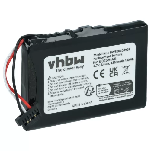 Medion MD95023, MD95119, MD95157 készülékekhez akkumulátor (Li-Ion, 1200mAh / 4.44Wh, 3.7V) - Utángyártott