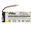 Becker 334432602678 helyettesítő akkumulátor (Li-Polymer, 1550mAh / 5.73Wh, 3.7V) - Utángyártott
