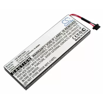   Becker BP-LP1100/12-A1 helyettesítő akkumulátor (Li-Ion, 2400mAh / 8.88Wh, 3.7V) - Utángyártott