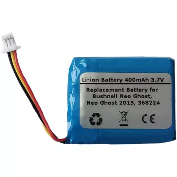   Bushnell AE542730P helyettesítő akkumulátor (Li-Polymer, 400mAh / 1.48Wh, 3.7V) - Utángyártott