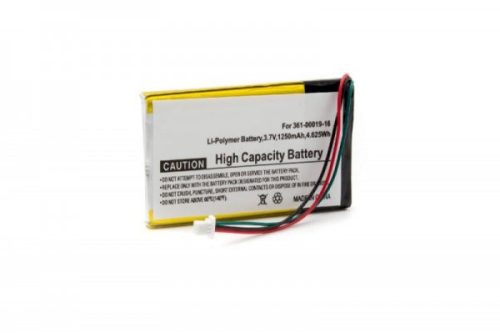 Garmin EC36EC4240878 helyettesítő akkumulátor (Li-Polymer, 1250mAh / 4.63Wh, 3.7V) - Utángyártott