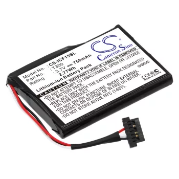   Navman T300 helyettesítő akkumulátor (Li-Ion, 750mAh / 2.78Wh, 3.7V) - Utángyártott