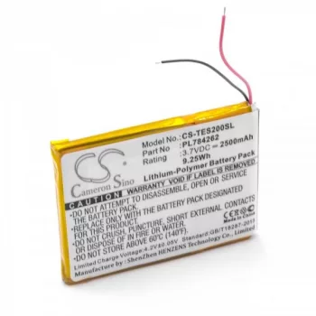   Teasi PL784262 helyettesítő akkumulátor (Li-Polymer, 2500mAh / 9.25Wh, 3.7V) - Utángyártott