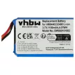 TomTom AHL03711008, HM9420236853 helyettesítő akkumulátor (Li-Ion, 1100mAh / 4.1Wh, 3.7V) - Utángyártott