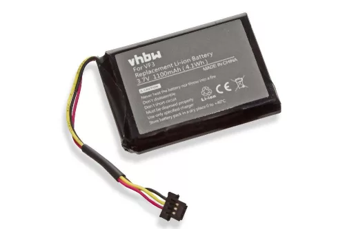 TomTom FMB0829021142, R2 helyettesítő akkumulátor (Li-Ion, 1100mAh / 4.07Wh, 3.7V) - Utángyártott