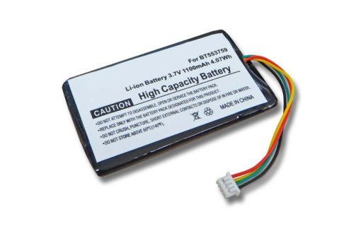 Typhoon BT553759 helyettesítő akkumulátor (Li-Ion, 1100mAh / 4.07Wh, 3.7V) - Utángyártott