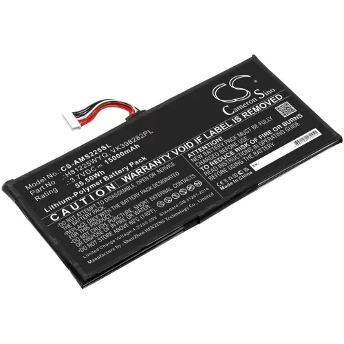 Autel H81225WYQ, VK398282PL helyettesítő akkumulátor (Li-Polymer, 15000mAh / 55.5Wh, 3.7V) - Utángyártott