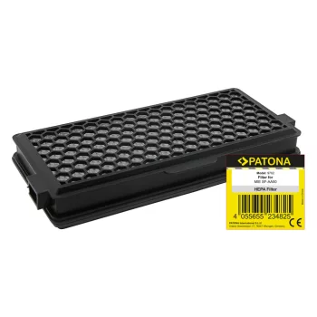   Miele 7226150, 722617, SF-AA50 helyettesítő takarítógép HEPA/Aktív szénszűrős szűrőbetét - Utángyártott