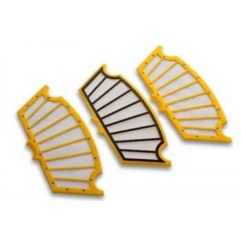   iRobot Roomba 500, 510, 520, 530, 531, 532, 534, 535 készülékekhez 3 db takarítógép szűrőbetét - Utángyártott