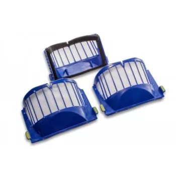   iRobot Roomba 600, 600-Sorozat AeroVac, 610 készülékekhez 3 db takarítógép HEPA szűrőbetét - Utángyártott