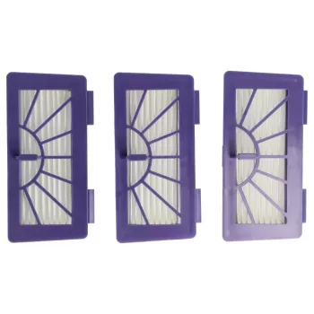   Neato XV Essential, XV-11, XV-12, XV-15, XV-21 készülékekhez 3 db takarítógép HEPA szűrőbetét - Utángyártott