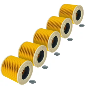   Kärcher 2.863-303.0, 6.414-547.0, 6.414-552.0 helyettesítő 5 db takarítógép szűrőbetét - Utángyártott