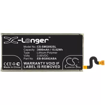   Samsung EB-BG892ABA helyettesítő mobiltelefon akkumulátor (Li-Polymer, 3900mAh / 15.02Wh, 3.85V) - Utángyártott