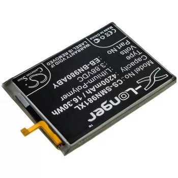   Samsung EB-BN980ABY helyettesítő mobiltelefon akkumulátor (Li-Polymer, 4200mAh / 16.3Wh, 3.88V) - Utángyártott