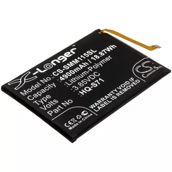   Samsung GH81-18734A helyettesítő mobiltelefon akkumulátor (Li-Polymer, 4900mAh / 18.87Wh, 3.85V) - Utángyártott