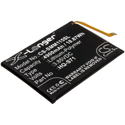 Samsung GH81-18734A helyettesítő mobiltelefon akkumulátor (Li-Polymer, 4900mAh / 18.87Wh, 3.85V) - Utángyártott