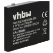 Siemens EBA-660 helyettesítő mobiltelefon akkumulátor (Li-Ion, 750mAh / 2.78Wh, 3.7V) - Utángyártott