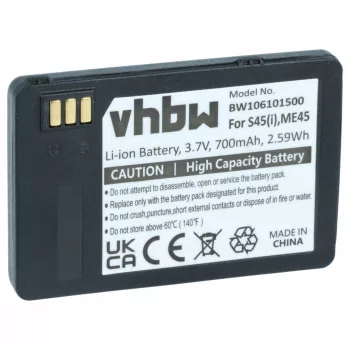   Siemens 30148-K1310-X185-1 helyettesítő mobiltelefon akkumulátor (Li-Ion, 700mAh / 2.59Wh, 3.7V) - Utángyártott