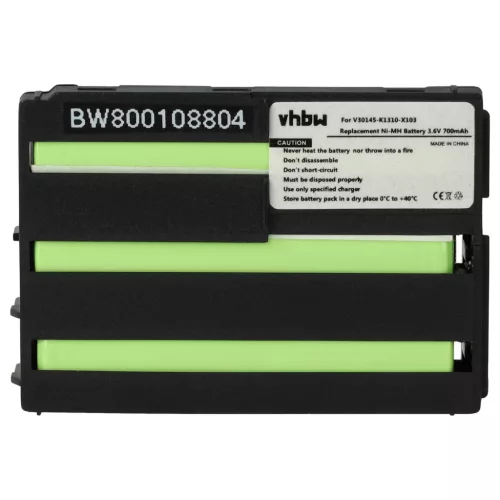 Siemens V30145-k1310-X103 helyettesítő mobiltelefon akkumulátor (NiMh, 700mAh / 2.52Wh, 3.6V) - Utángyártott