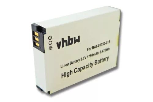 Socketmobile BAT-01750-01 S helyettesítő mobiltelefon akkumulátor (Li-Ion, 1750mAh / 6.48Wh, 3.7V) - Utángyártott