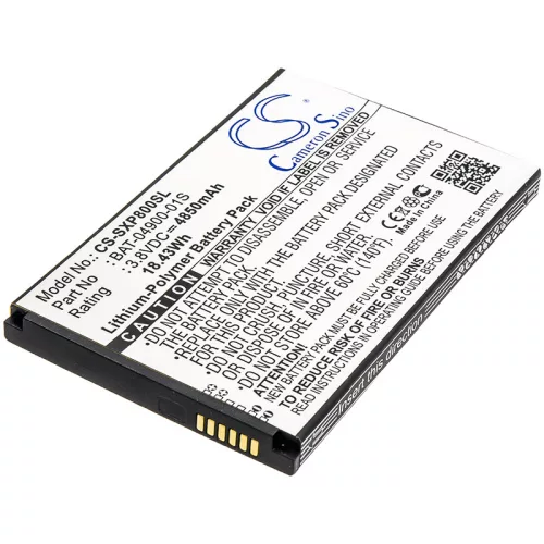 Sonim BAT-04900-01S helyettesítő mobiltelefon akkumulátor (Li-Polymer, 4850mAh / 18.43Wh, 3.8V) - Utángyártott