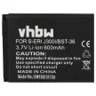 Sony-Ericsson J300 készülékhez mobiltelefon akkumulátor (Li-Ion, 600mAh / 2.96Wh, 3.7V) - Utángyártott