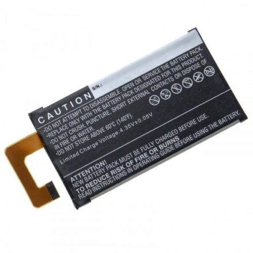 Sony LIP1641ERPC helyettesítő mobiltelefon akkumulátor (Li-Polymer, 2700mAh / 10.26Wh, 3.8V) - Utángyártott