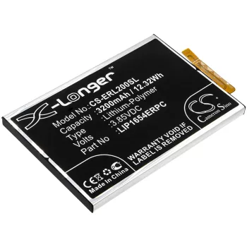   Sony 1309-2682 helyettesítő mobiltelefon akkumulátor (Li-Polymer, 3200mAh / 12.32Wh, 3.85V) - Utángyártott