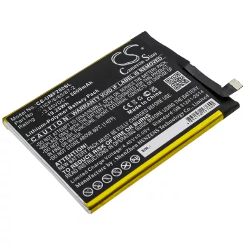   Umi 1ICP/6/65/87-2 helyettesítő mobiltelefon akkumulátor (Li-Polymer, 3.85V, 5000mAh / 19.25Wh) - Utángyártott