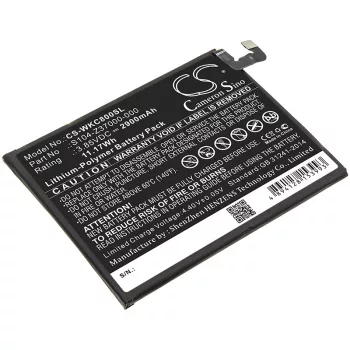   Wiko TLP17G26 helyettesítő mobiltelefon akkumulátor (Li-Polymer, 3.85V, 2900mAh / 11.17Wh) - Utángyártott