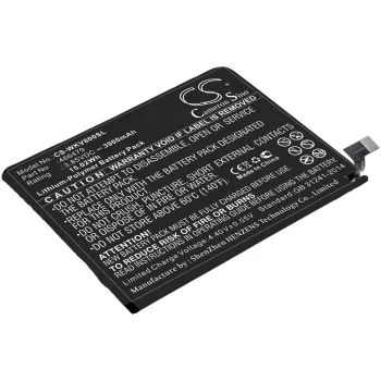   Wiko 466479 helyettesítő mobiltelefon akkumulátor (Li-Polymer, 3.85V, 3900mAh / 15.02Wh) - Utángyártott